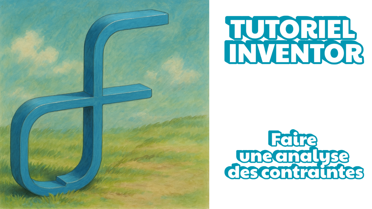 R Savoir paramétrer une analyse des contraintes sur Inventor